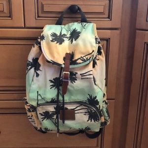 Victoria’s Secret PINK palm tree backpack